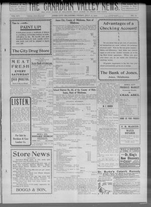 The Canadian Valley News. (Jones City, Okla.), Vol. 14, No. 10, Ed. 1 Friday, July 17, 1914