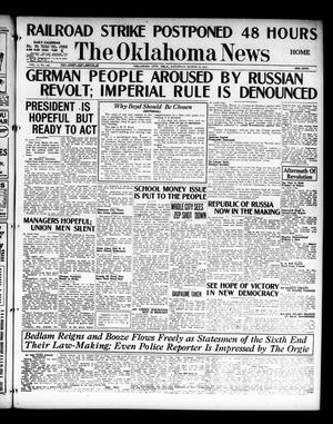 The Oklahoma News (Oklahoma City, Okla.), Vol. 11, No. 146, Ed. 1 Saturday, March 17, 1917