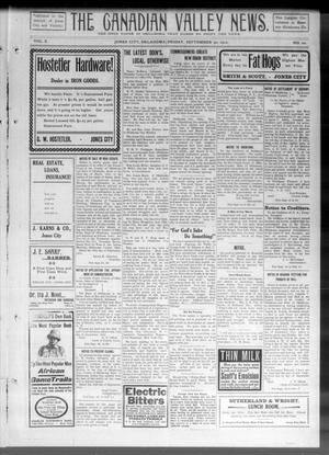 The Canadian Valley News. (Jones City, Okla.), Vol. 10, No. 20, Ed. 2 Friday, September 30, 1910