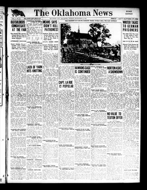 The Oklahoma News (Oklahoma City, Okla.), Vol. 11, No. 311, Ed. 1 Monday, September 24, 1917