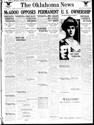 The Oklahoma News (Oklahoma City, Okla.), Vol. 12, No. 98, Ed. 1 Monday, January 21, 1918