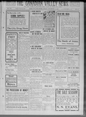 The Canadian Valley News. (Jones City, Okla.), Vol. 14, No. 32, Ed. 1 Friday, December 11, 1914