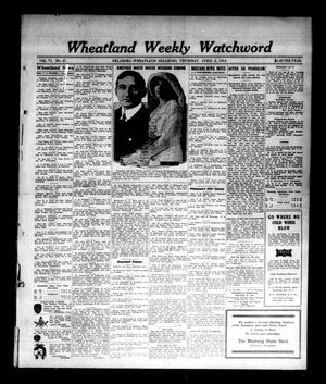 Wheatland Weekly Watchword (Oklahoma [Wheatland], Okla.), Vol. 6, No. 47, Ed. 1 Thursday, April 2, 1914