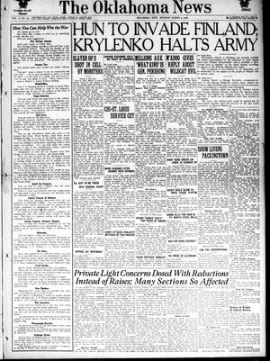 The Oklahoma News (Oklahoma City, Okla.), Vol. 12, No. 134, Ed. 1 Monday, March 4, 1918