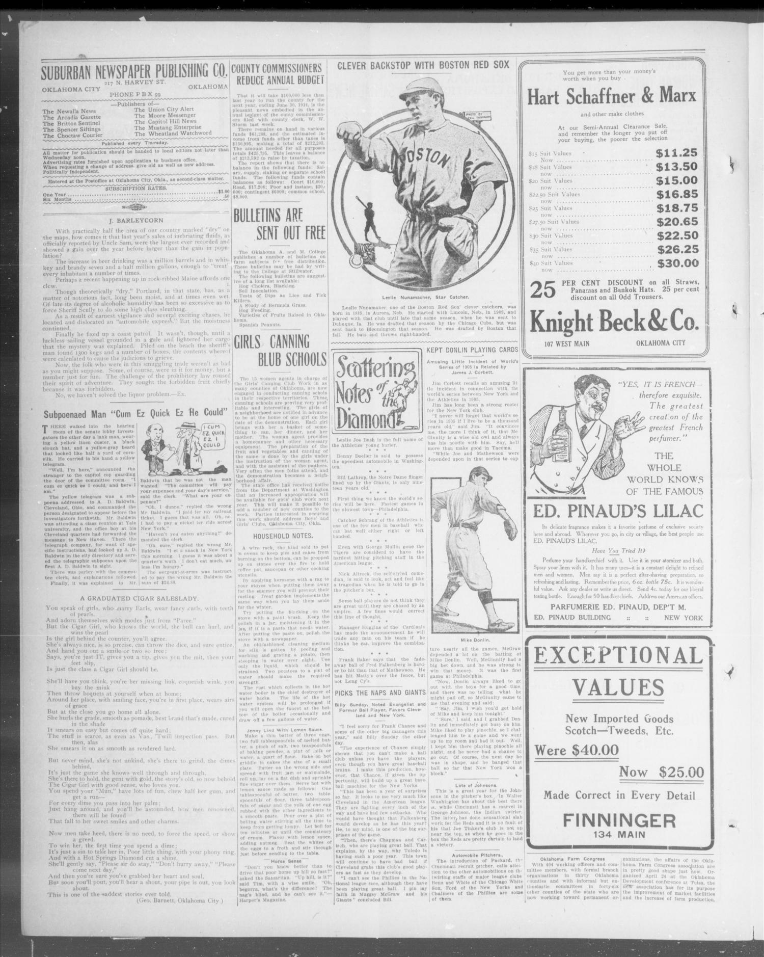The Capitol Hill News. (Oklahoma City, Okla.), Vol. 8, No. 45, Ed. 1 Thursday, July 24, 1913
                                                
                                                    [Sequence #]: 4 of 8
                                                