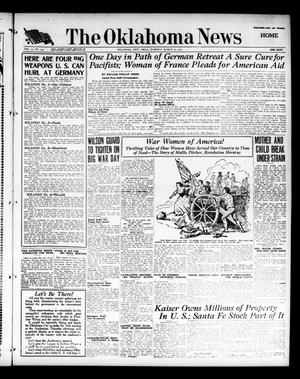 The Oklahoma News (Oklahoma City, Okla.), Vol. 11, No. 154, Ed. 1 Tuesday, March 27, 1917