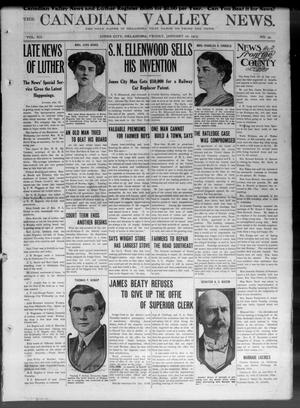 The Canadian Valley News. (Jones City, Okla.), Vol. 12, No. 35, Ed. 1 Friday, January 10, 1913