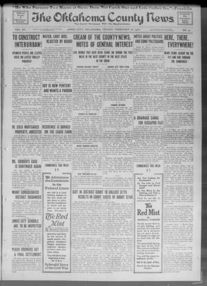 The Oklahoma County News (Jones City, Okla.), Vol. 15, No. 42, Ed. 1 Friday, February 18, 1916