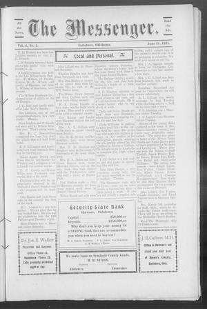 The Messenger. (Earlsboro, Okla.), Vol. 2, No. 5, Ed. 1 Thursday, June 19, 1913