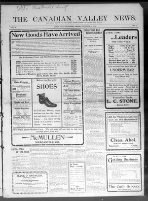 The Canadian Valley News. (Jones City, Okla.), Vol. 5, No. 21, Ed. 1 Friday, October 13, 1905