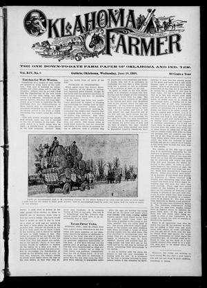 Oklahoma Farmer (Guthrie, Okla.), Vol. 14, No. 9, Ed. 1 Wednesday, June 28, 1905