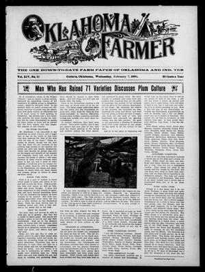 Oklahoma Farmer (Guthrie, Okla.), Vol. 14, No. 41, Ed. 1 Wednesday, February 7, 1906