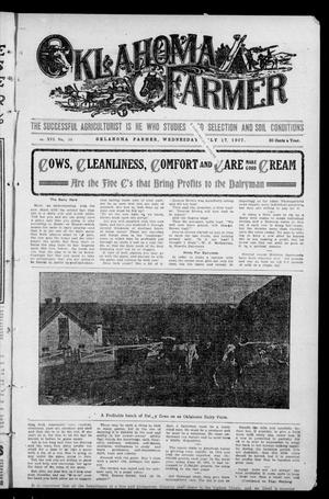 Oklahoma Farmer (Guthrie, Okla.), Vol. 16, No. 12, Ed. 1 Wednesday, July 17, 1907