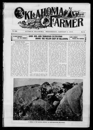 Oklahoma Farmer (Guthrie, Okla.), Vol. 19, No. 31, Ed. 1 Wednesday, January 5, 1910