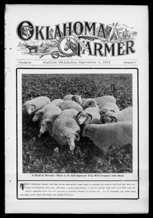 Oklahoma Farmer (Guthrie, Okla.), Vol. 22, No. 9, Ed. 1 Sunday, September 1, 1912