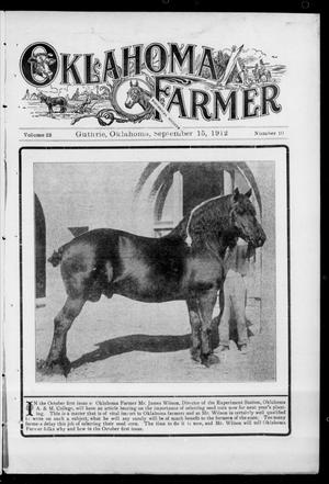 Oklahoma Farmer (Guthrie, Okla.), Vol. 22, No. 10, Ed. 1 Sunday, September 15, 1912