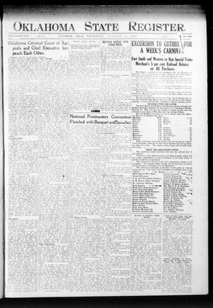 Oklahoma State Register. (Guthrie, Okla.), Vol. 22, No. 22, Ed. 1 Thursday, October 16, 1913
