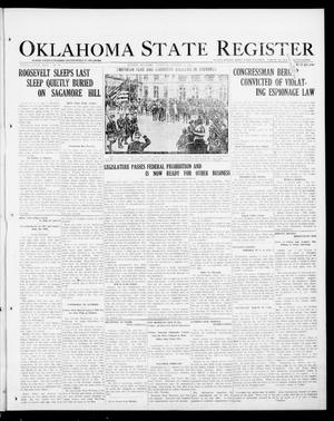 Oklahoma State Register (Guthrie, Okla.), Vol. 28, No. 38, Ed. 1 Thursday, January 9, 1919