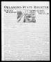 Thumbnail image of item number 1 in: 'Oklahoma State Register (Guthrie, Okla.), Vol. 28, No. 53, Ed. 1 Thursday, May 1, 1919'.