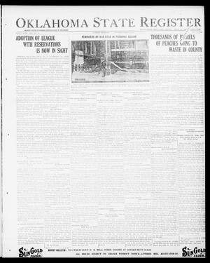 Oklahoma State Register (Guthrie, Okla.), Vol. 29, No. 16, Ed. 1 Thursday, August 14, 1919