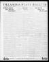 Thumbnail image of item number 1 in: 'Oklahoma State Register (Guthrie, Okla.), Vol. 29, No. 18, Ed. 1 Thursday, August 28, 1919'.