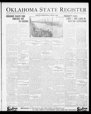 Oklahoma State Register (Guthrie, Okla.), Vol. 29, No. 21, Ed. 1 Thursday, September 18, 1919