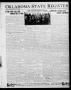 Newspaper: Oklahoma State Register (Guthrie, Okla.), Vol. 29, No. 22, Ed. 1 Thur…