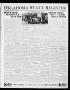 Thumbnail image of item number 1 in: 'Oklahoma State Register (Guthrie, Okla.), Vol. 29, No. 40, Ed. 1 Thursday, February 12, 1920'.