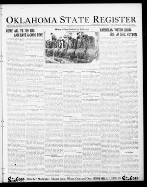 Oklahoma State Register (Guthrie, Okla.), Vol. 39, No. 51, Ed. 1 Thursday, April 21, 1921