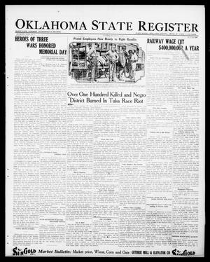 Oklahoma State Register (Guthrie, Okla.), Vol. 30, No. 5, Ed. 1 Thursday, June 2, 1921