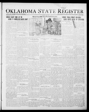 Oklahoma State Register (Guthrie, Okla.), Vol. 30, No. 36, Ed. 1 Thursday, February 16, 1922