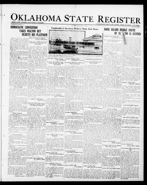 Oklahoma State Register (Guthrie, Okla.), Vol. 30, No. 15, Ed. 1 Thursday, August 17, 1922
