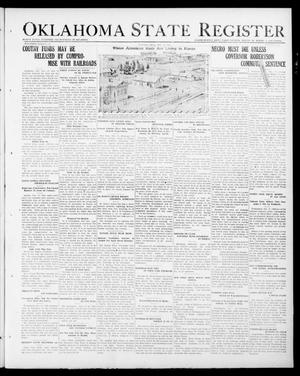 Oklahoma State Register (Guthrie, Okla.), Vol. 30, No. 28, Ed. 1 Thursday, November 16, 1922