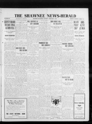 The Shawnee News-Herald (Shawnee, Okla.), Vol. 16, No. 169, Ed. 1 Saturday, February 3, 1912