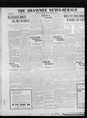 The Shawnee News-Herald (Shawnee, Okla.), Vol. 16, No. 182, Ed. 1 Tuesday, February 20, 1912
