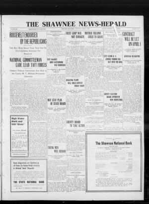 The Shawnee News-Herald (Shawnee, Okla.), Vol. 16, No. 194, Ed. 1 Thursday, March 7, 1912
