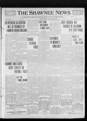 The Shawnee News. (Shawnee, Okla.), Vol. 14, No. 278, Ed. 1 Saturday, October 9, 1909