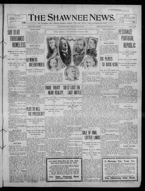 The Shawnee News. (Shawnee, Okla.), Vol. 15, No. 139, Ed. 1 Monday, October 10, 1910