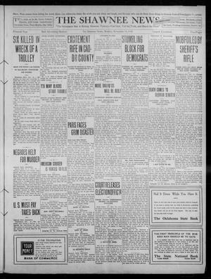 The Shawnee News (Shawnee, Okla.), Vol. 15, No. 169, Ed. 1 Monday, November 14, 1910