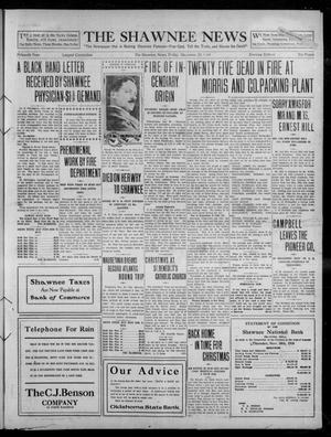The Shawnee News (Shawnee, Okla.), Vol. 15, No. 202, Ed. 1 Friday, December 23, 1910