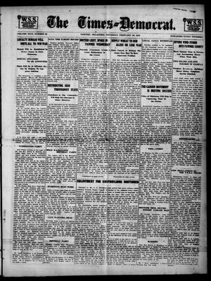The Times--Democrat. (Pawnee, Okla.), Vol. 26, No. 29, Ed. 1 Thursday, February 28, 1918