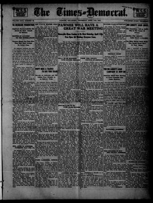 The Times--Democrat. (Pawnee, Okla.), Vol. 26, No. 35, Ed. 1 Thursday, April 11, 1918