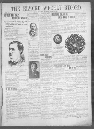 The Elmore Weekly Record. (Elmore, Indian Terr.), Vol. 2, No. 1, Ed. 1 Thursday, June 13, 1907