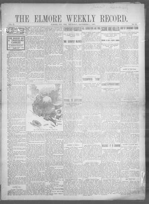 The Elmore Weekly Record. (Elmore, Indian Terr.), Vol. 2, No. 13, Ed. 1 Thursday, September 5, 1907