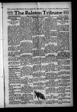 Primary view of object titled 'The Ralston Tribune (Ralston, Okla.), Vol. 2, No. 10, Ed. 1 Friday, August 24, 1917'.