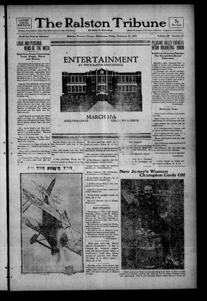 The Ralston Tribune (Ralston, Okla.), Vol. 3, No. 23, Ed. 1 Friday, February 28, 1919