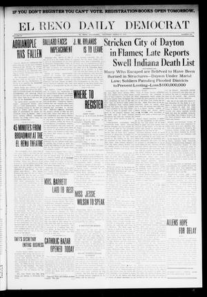 El Reno Daily Democrat (El Reno, Okla.), Vol. 22, No. 296, Ed. 1 Thursday, March 27, 1913