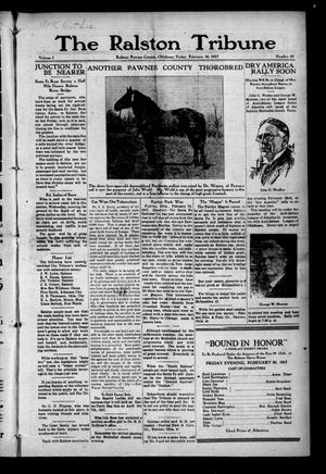 The Ralston Tribune (Ralston, Okla.), Vol. 1, No. 35, Ed. 1 Friday, February 16, 1917