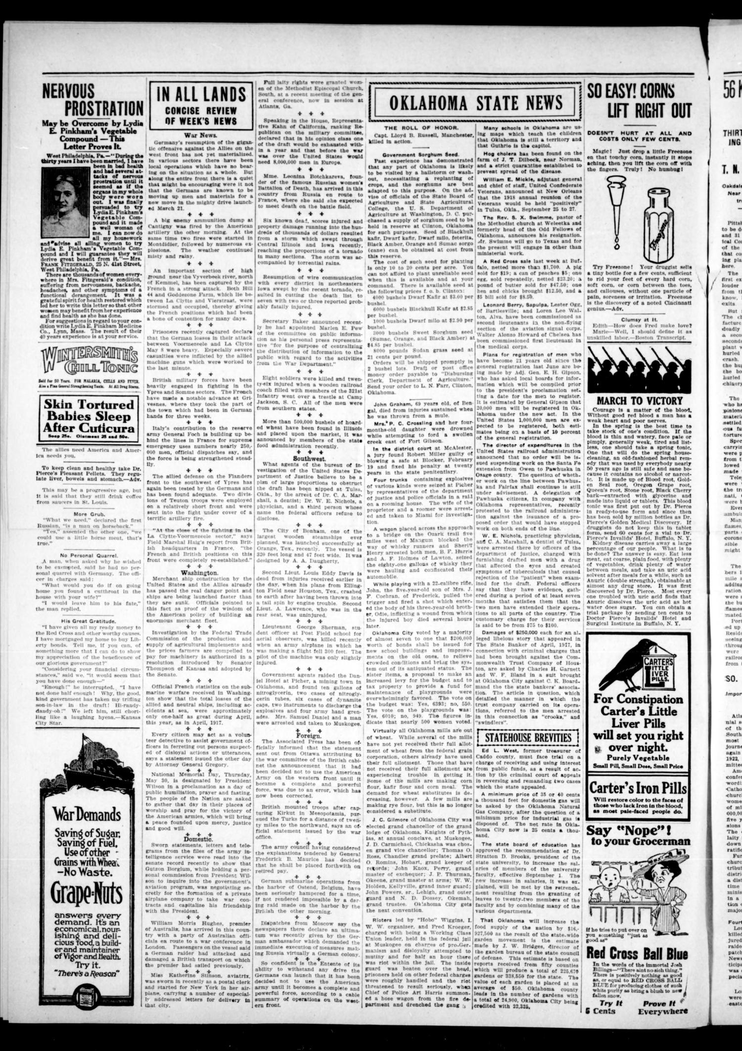 The Quay Times (Quay, Okla.), Vol. 2, No. 4, Ed. 1 Friday, May 24, 1918
                                                
                                                    [Sequence #]: 2 of 4
                                                