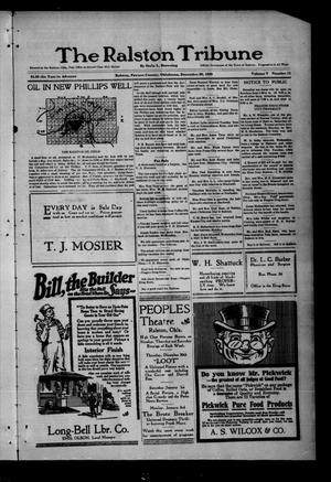 The Ralston Tribune (Ralston, Okla.), Vol. 5, No. 11, Ed. 1 Thursday, December 30, 1920
